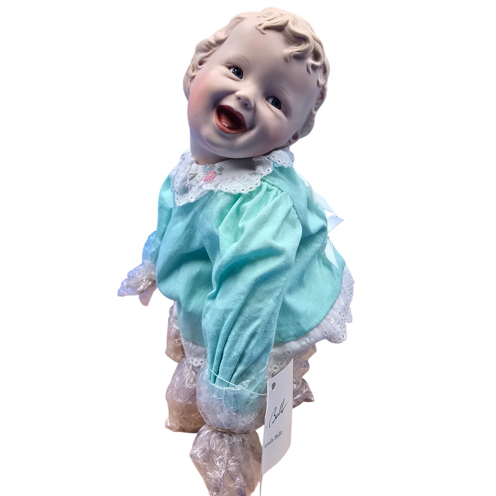 1989 Yolanda Bello Jessica Porcelain Doll Picture-Perfect Babies Knowles COA Box